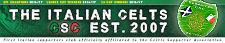 Banner sito supporter club italiano dell'FC Celtic Glasgow 'The Italian Celts CSC'